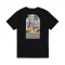Naval Back Print T-Shirt - black