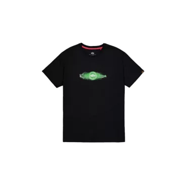 Lightning T-Shirt - black/pioson green