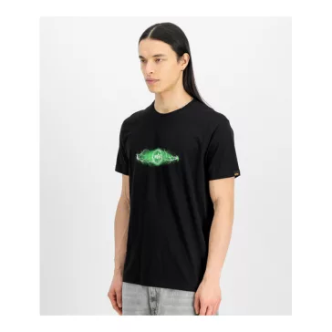 Lightning T-Shirt - black/pioson green