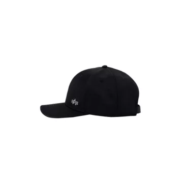 Metal Label Cap - black