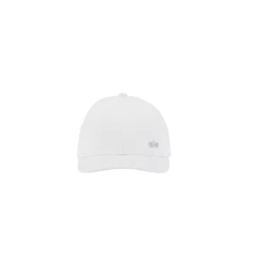 Metal Label Cap - white