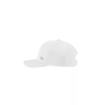 Metal Label Cap - white