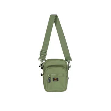 Label Messenger Small Bag - sage green