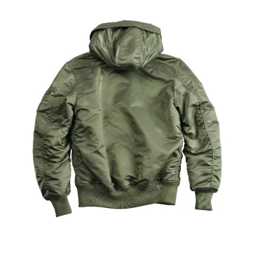 MA-1 Hooded - sage green