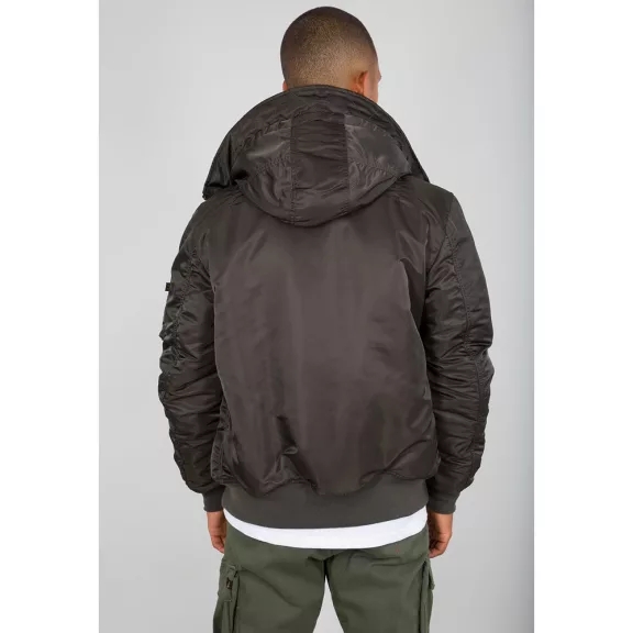 MA-1 Hooded - black olive