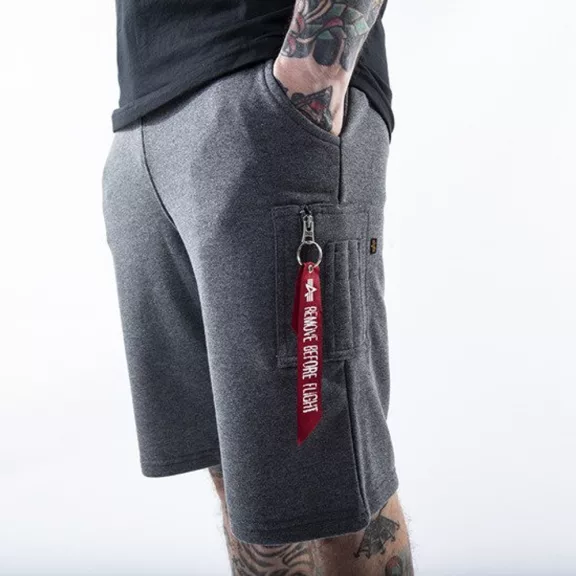 X-Fit Cargo Short - charcoal heather