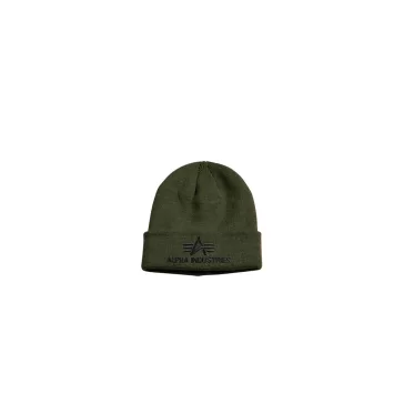 3D Beanie - dark green