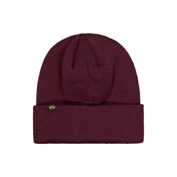 3D Beanie - dark cherry