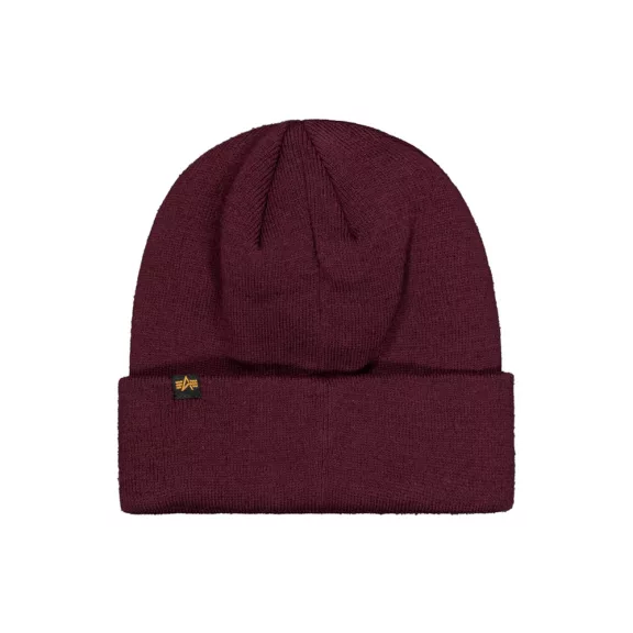 3D Beanie - dark cherry