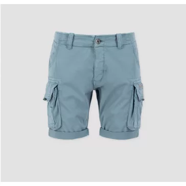 CREW SHORT - greyblue