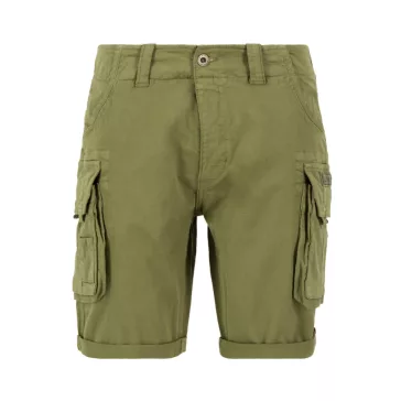 CREW SHORT - moss green
