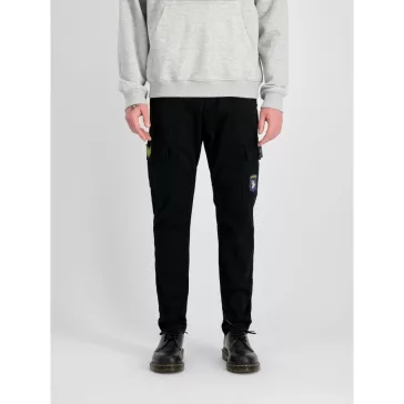 Petrol Patch Pant - black