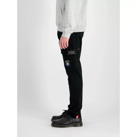 Petrol Patch Pant - black