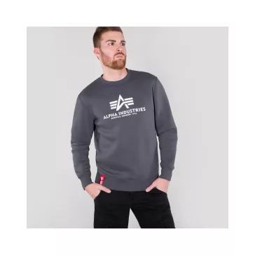 Basic Sweater - greyblack