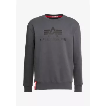 Basic Sweater - greyblack/black