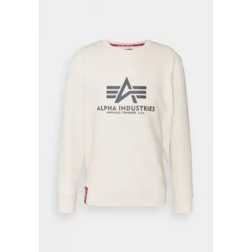 Basic Sweater - jet stream white