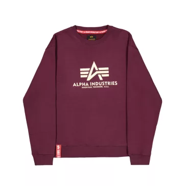 Basic Sweater - dark cherry