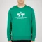 Basic Sweater - jungle green