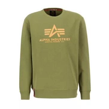 Basic Sweater - moss green