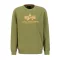 Basic Sweater - moss green