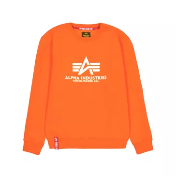 Basic Sweater - boost orange
