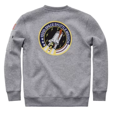 Space Shuttle Sweater - greyheather