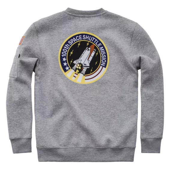 Space Shuttle Sweater - greyheather