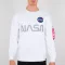 NASA Reflective Sweater - white