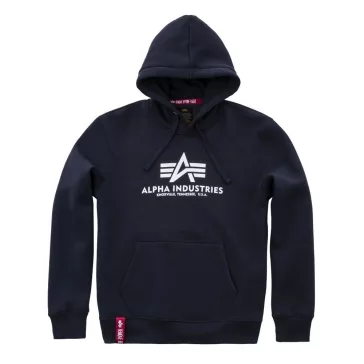 Basic Hoody - navy