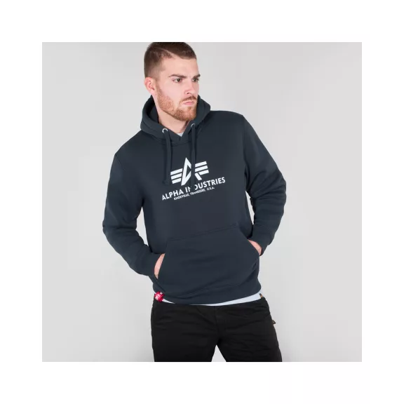 Basic Hoody - navy