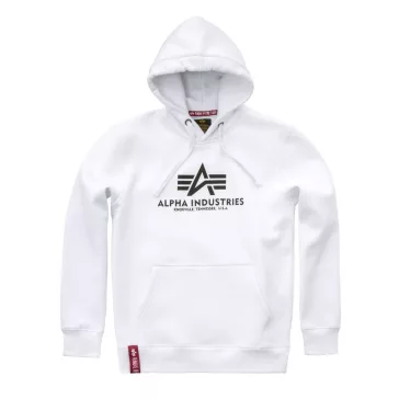 Basic Hoody - white