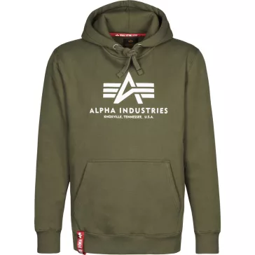 Basic Hoody - dark olive