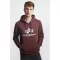 Basic Hoody - deep maroon