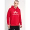Basic Hoody - speed red