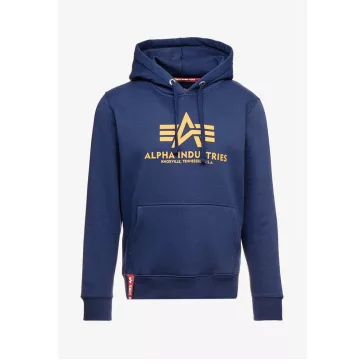 Basic Hoody - new navy/wheat