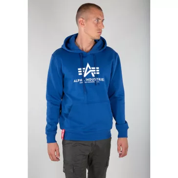 Basic Hoody - nasa blue
