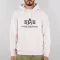 Basic Hoody - jet stream white