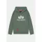 Basic Hoody - ivy green