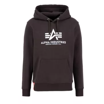 Basic Hoody - hunter brown