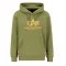 Basic Hoody - moss green