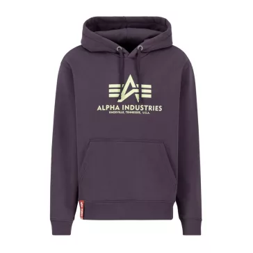 Basic Hoody - plum