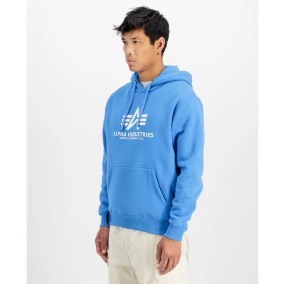 Basic Hoodie - mediteranian blue