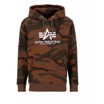 Basic Hoody Camo - burned camo
