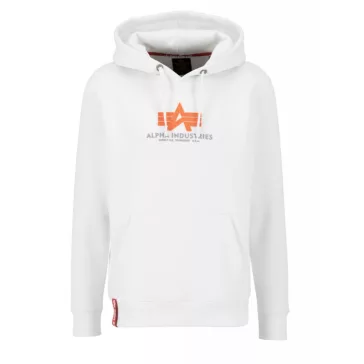 Basic Hoody Rubber - white