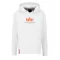 Basic Hoody Rubber - white