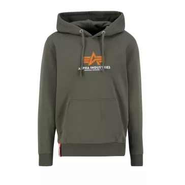 Basic Hoody Rubber - dark olive
