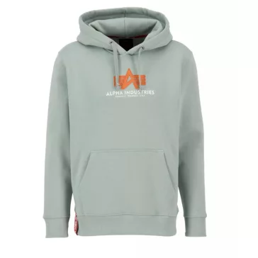 Basic Hoody Rubber - dusty green