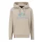 Basic Hoody Rainbow Reflective Print - vintage sand