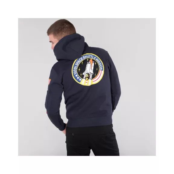 Space Shuttle Hoody - replica blue