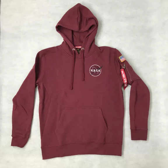 Space Shuttle Hoody - burgundy